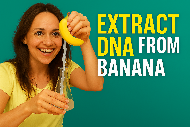 Extracting DNA from Bananas: A Homeschool Science Adventure